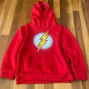 The Flash Boys Red Flash Hoodie Size 7/8
